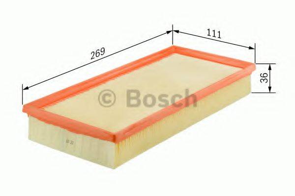 BOSCH F026400442 Повітряний фільтр