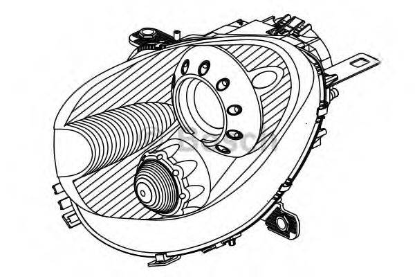 BOSCH 1307023643 Основна фара