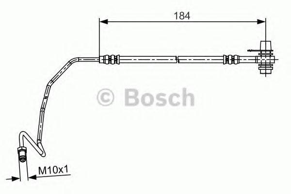 BOSCH 1987481534 Гальмівний шланг