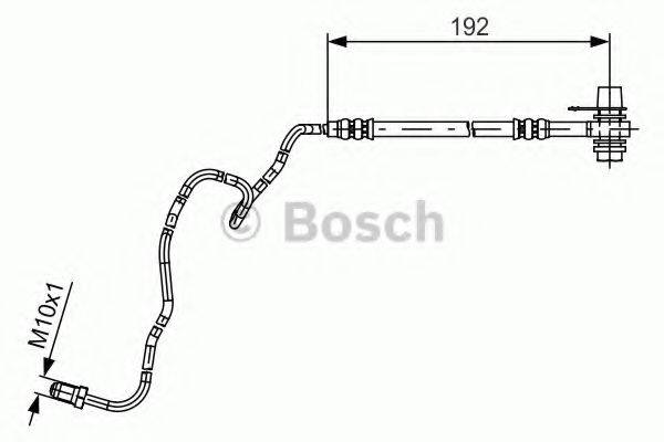 BOSCH 1987481536 Гальмівний шланг