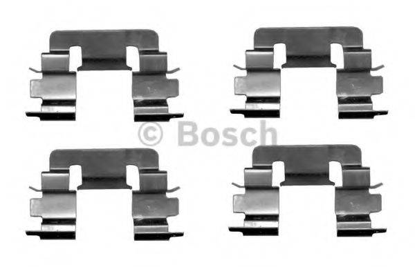 BOSCH 1987474628 Комплектуючі, колодки дискового гальма