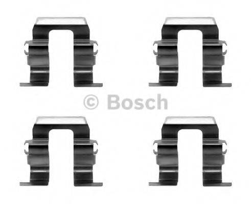 BOSCH 1987474633 Комплектуючі, колодки дискового гальма