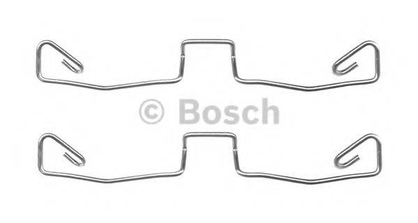 BOSCH 1987474658 Комплектуючі, колодки дискового гальма