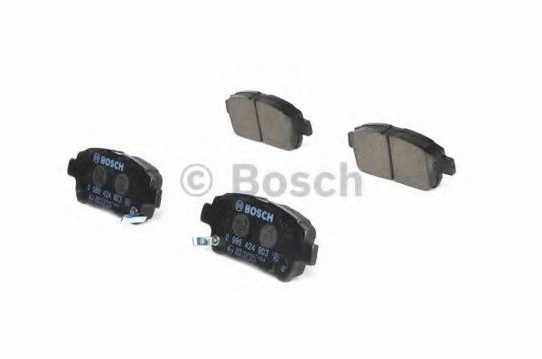 BOSCH 0986424803 Комплект гальмівних колодок, дискове гальмо