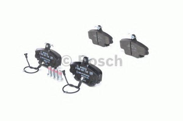 BOSCH 0986467720 Комплект гальмівних колодок, дискове гальмо