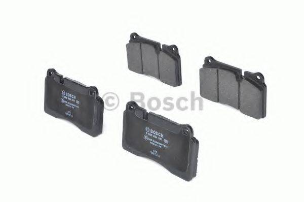 BOSCH 0986494351 Комплект гальмівних колодок, дискове гальмо