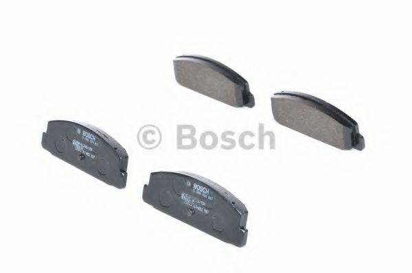 BOSCH 0986424817 Комплект гальмівних колодок, дискове гальмо