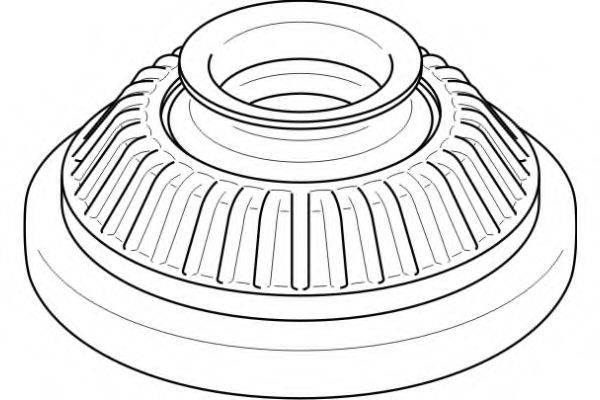 TOPRAN 207172 Опора стійки амортизатора