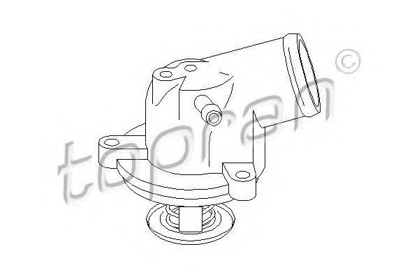 TOPRAN 109892 Термостат, охолоджуюча рідина