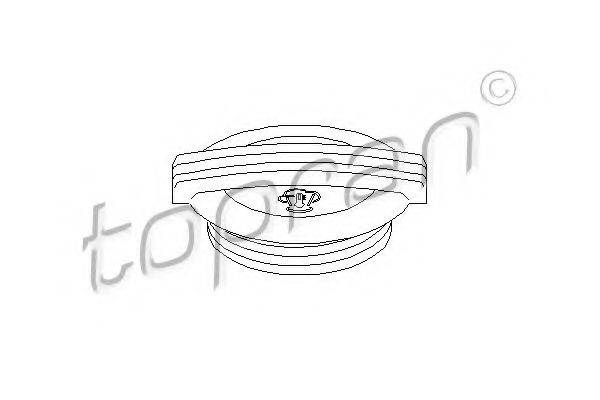 TOPRAN 111023 Кришка, резервуар охолоджувальної рідини