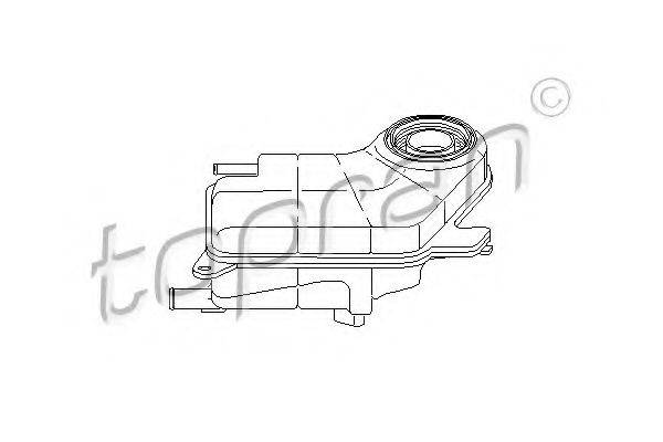 TOPRAN 109343 Компенсаційний бак, охолоджуюча рідина