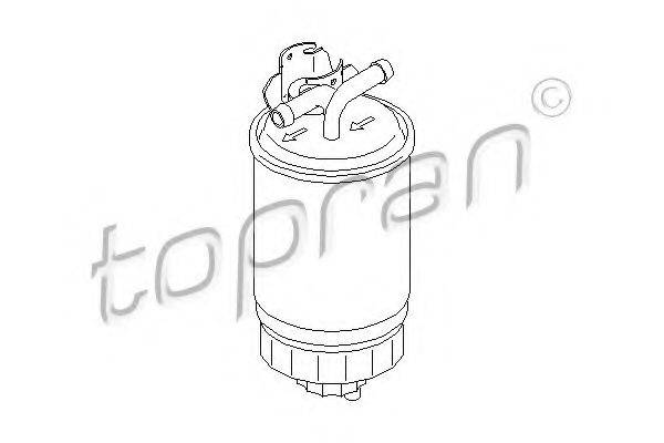 TOPRAN 102732 Паливний фільтр