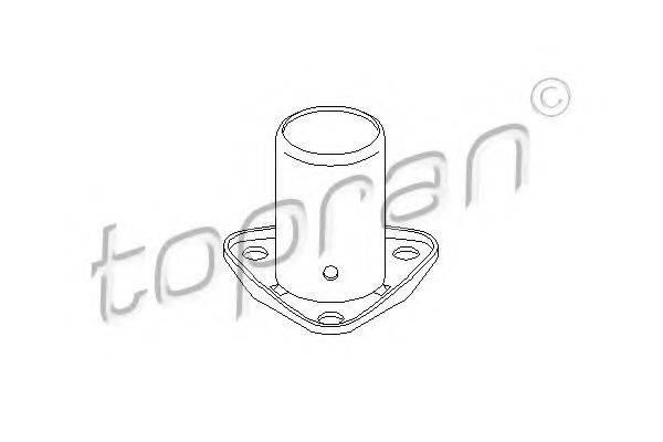 TOPRAN 100058 Напрямна гільза, система зчеплення
