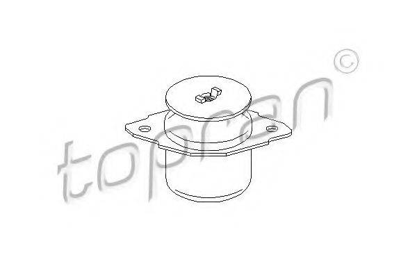 TOPRAN 103582 Підвіска, двигун