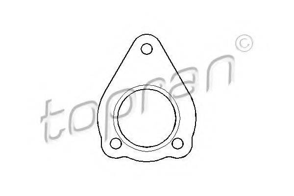 TOPRAN 107440 Прокладка, труба вихлопного газу