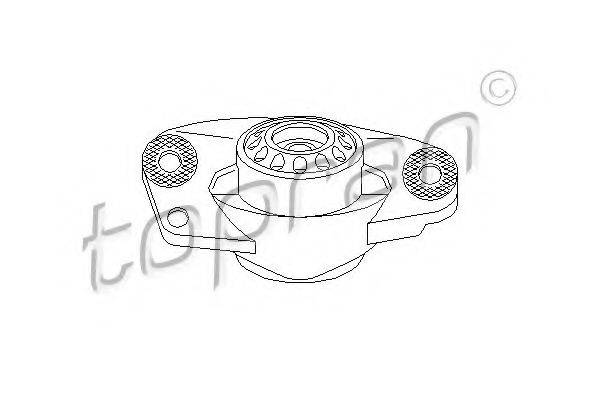 TOPRAN 110154 Опора стійки амортизатора