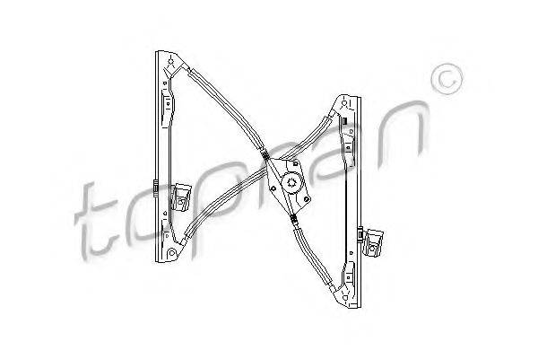 TOPRAN 111699 Підйомний пристрій для вікон