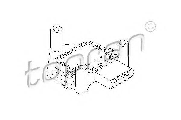 TOPRAN 108411 Комутатор, система запалювання