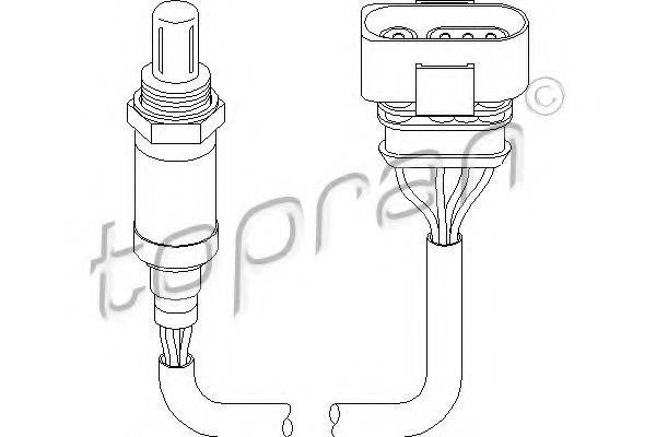 TOPRAN 111622 Лямбда-зонд