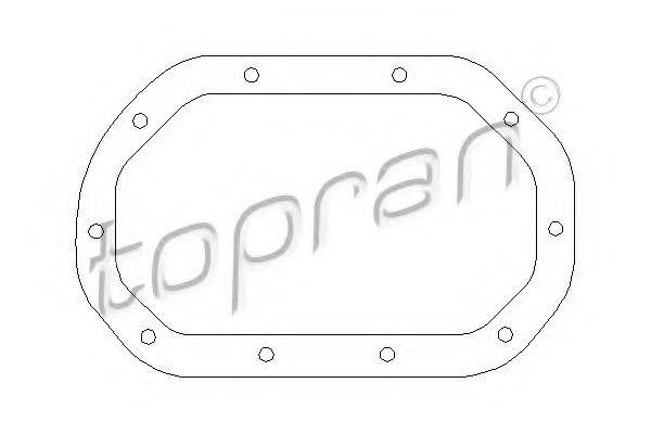 TOPRAN 200513 Прокладка, диференціал
