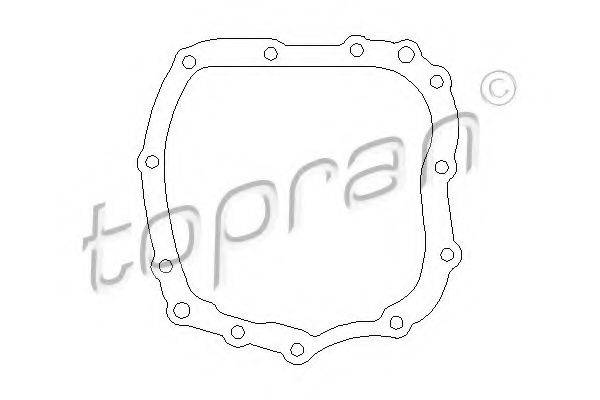 TOPRAN 201529 Прокладка, східчаста коробка