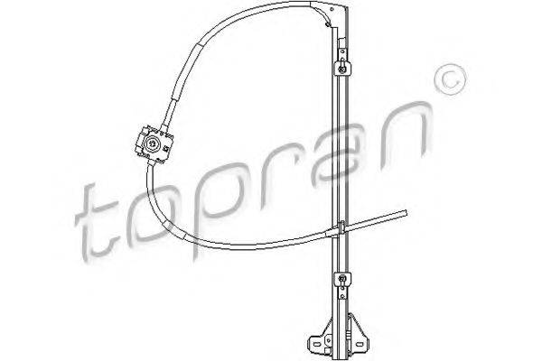 TOPRAN 207358 Підйомний пристрій для вікон