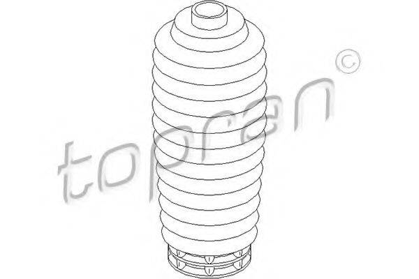 TOPRAN 302211 Захисний ковпак / пильник, амортизатор