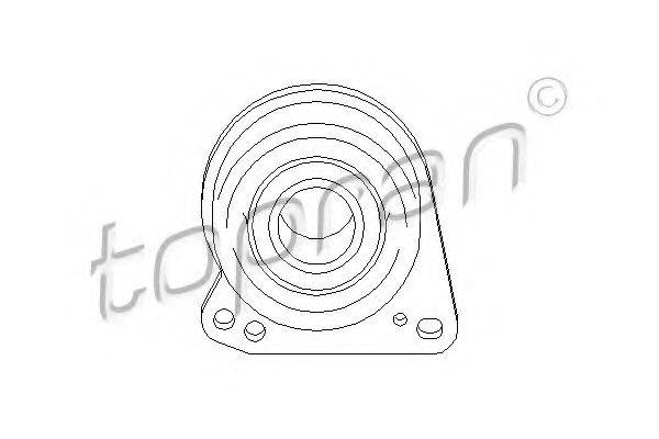 TOPRAN 302406 Підшипник, приводний вал