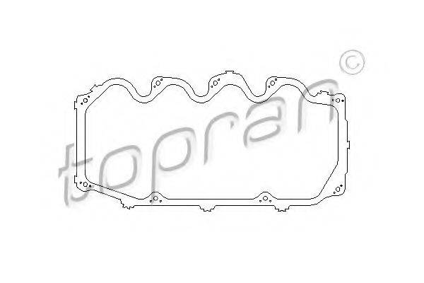 TOPRAN 300156 Прокладка, кришка головки циліндра