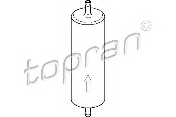 TOPRAN 500738 Паливний фільтр