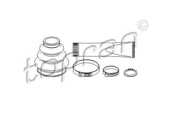 TOPRAN 500586 Комплект пильника, приводний вал
