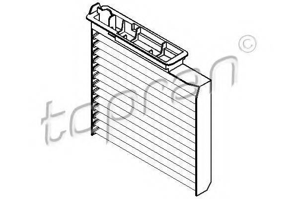 TOPRAN 700462 Фільтр, повітря у внутрішньому просторі