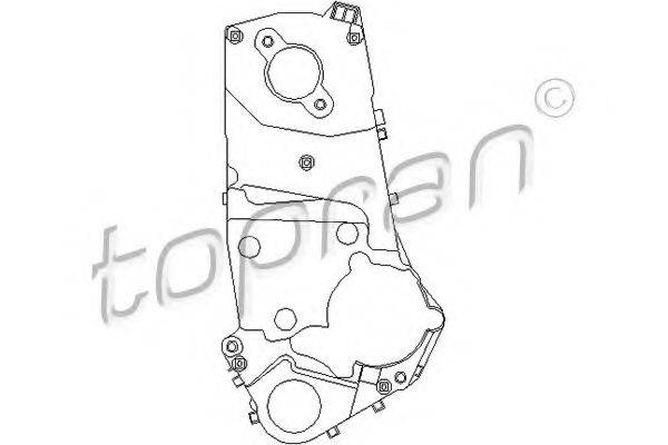 TOPRAN 207864 Кожух, зубчастий ремінь