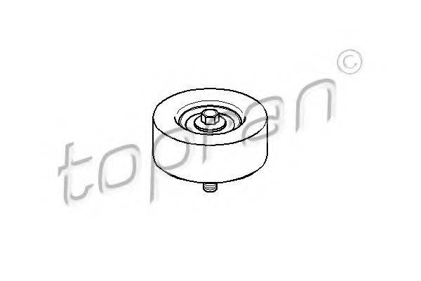 TOPRAN 304116 Паразитний / провідний ролик, полікліновий ремінь