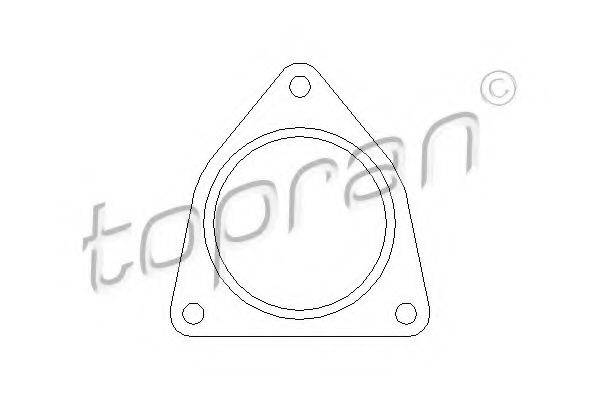 TOPRAN 113353 Прокладка, труба вихлопного газу