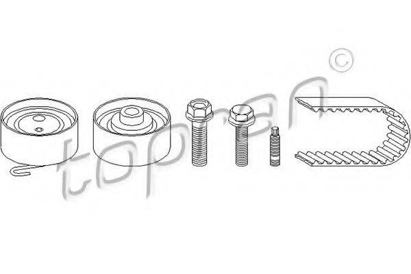 TOPRAN 207962 Комплект ременя ГРМ