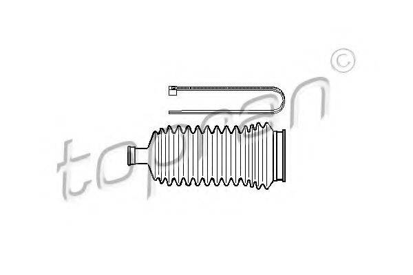 TOPRAN 207776 Комплект пильника, рульове керування