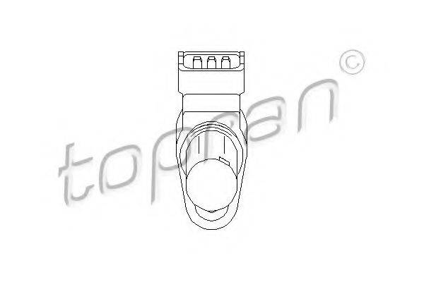TOPRAN 407869 Датчик частоти обертання, керування двигуном