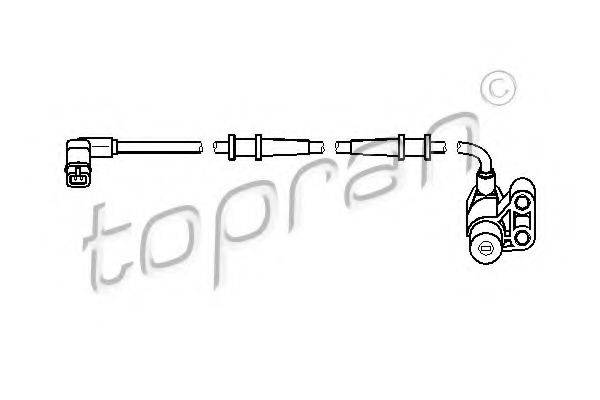 TOPRAN 407757 Датчик, частота обертання колеса