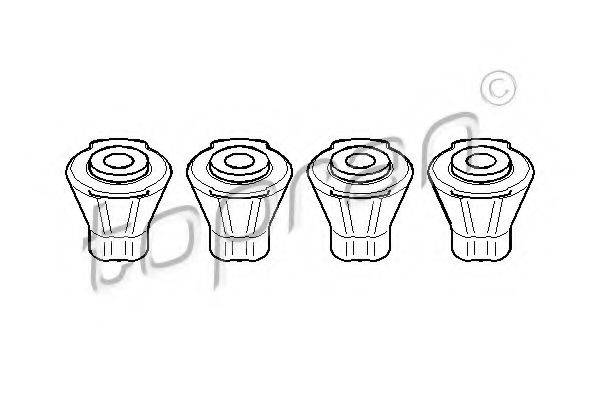 TOPRAN 407821 Підвіска, кермо