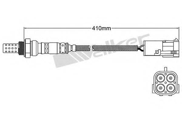 WALKER PRODUCTS 25024832 Лямбда-зонд