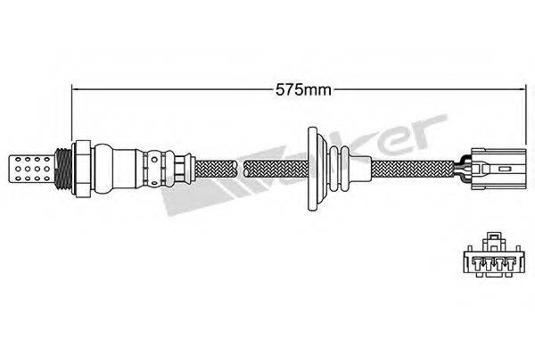 WALKER PRODUCTS 25024790 Лямбда-зонд