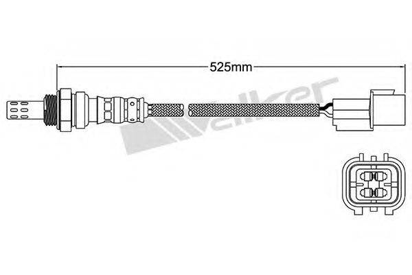 WALKER PRODUCTS 25024462 Лямбда-зонд