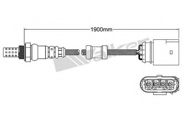 WALKER PRODUCTS 25024689 Лямбда-зонд