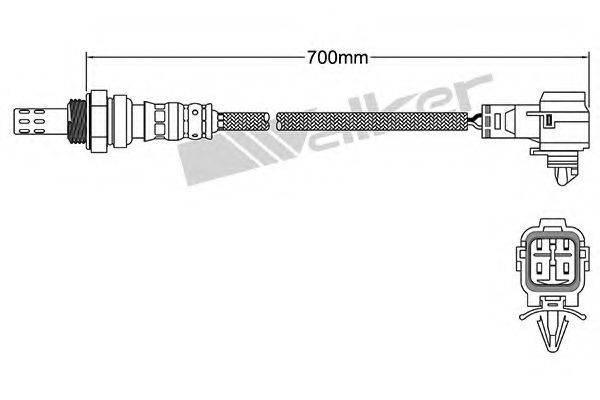 WALKER PRODUCTS 250241026 Лямбда-зонд