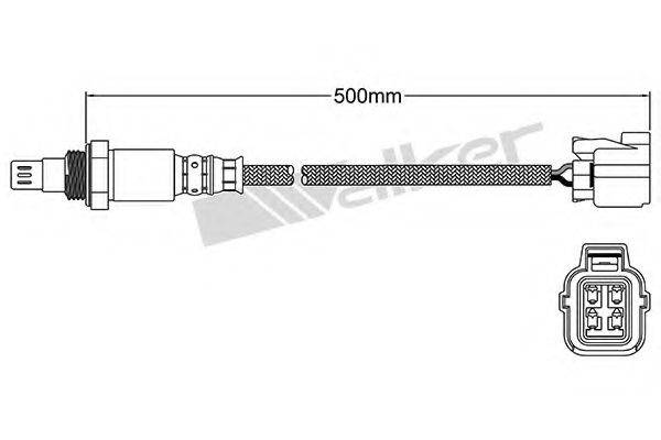 WALKER PRODUCTS 25054067 Лямбда-зонд