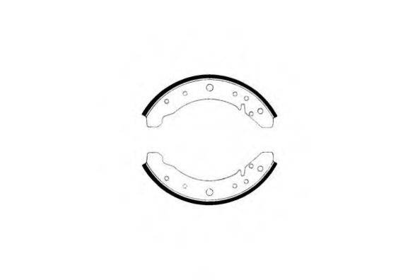 E.T.F. 090148 Комплект гальмівних колодок