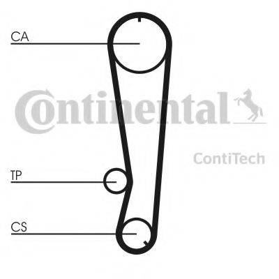 CONTITECH CT569 Ремінь ГРМ