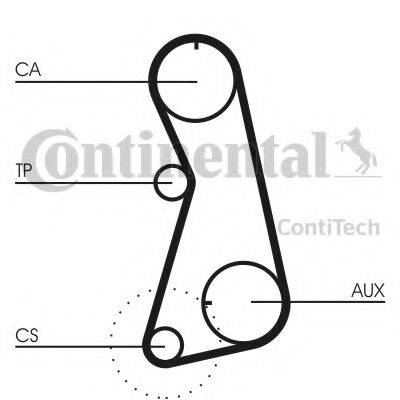 CONTITECH CT630 Ремінь ГРМ