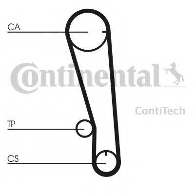 CONTITECH CT665 Ремінь ГРМ